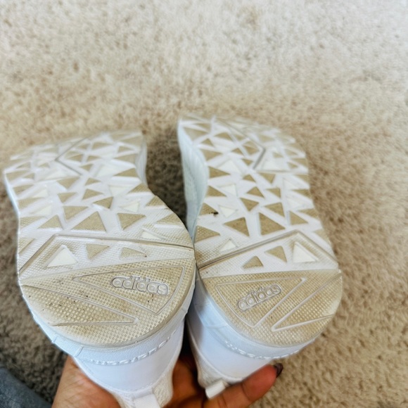 White Adidas Questar Drive Clodfoam Ortholite Float Size 7 - Picture 7 of 11